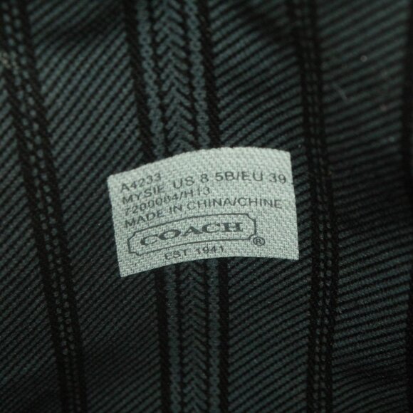 Coach Mysie Brown Tall Leather Knee High Riding Boots Shoes Pull On Size 8 - Picture 8 of 13